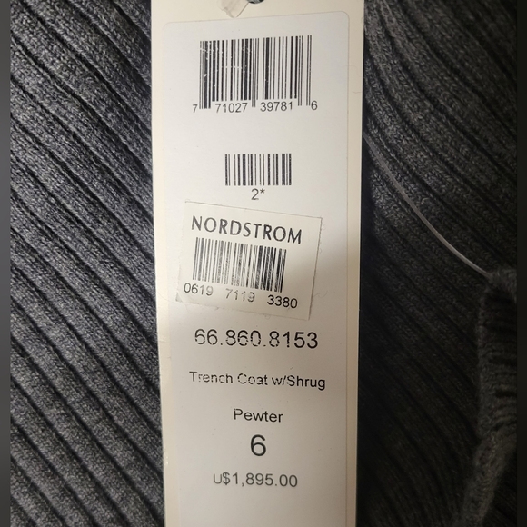 Lida Baday Trench Coat w/ Shrug - Picture 5 of 10